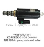 Kobelco SK200/250-6E main pump Solenoid valve YN35V00041F1