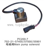 PC200-7 Main Pump Solenoid valve 702-21-57400