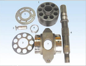 hydraulic piston pump parts kyb psvs 90c msf85