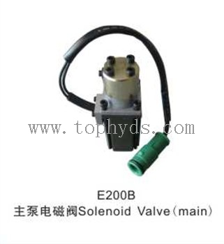 E200B Main Pump Solenoid Valve
